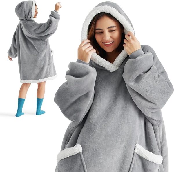 Sherpa Hooded Blanket