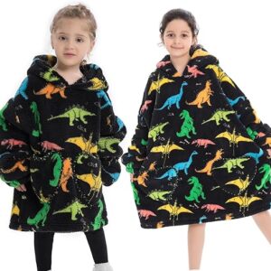 Wearable Blanket Hoodie for Kids